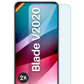 moex ShockProtect ZTE Blade V2020 Panzerglas Klar – 2er Set