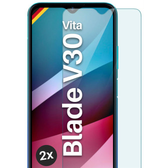 moex ShockProtect ZTE Blade V30 Vita Panzerglas Klar – 2er Set