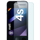 moex ShockProtect iPhone 4S Panzerglas Matt – Weiteres Produktbild 1