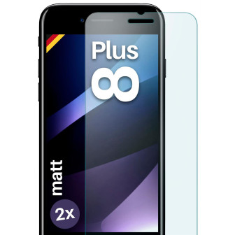 moex ShockProtect iPhone 8 Plus Panzerglas Matt – 2er Set