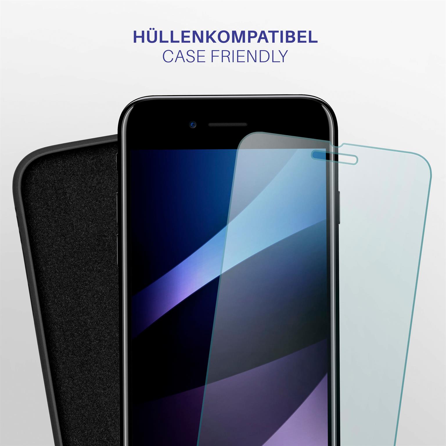 moex ShockProtect iPhone 8 Plus Panzerglas Matt – Weiteres Produktbild 6