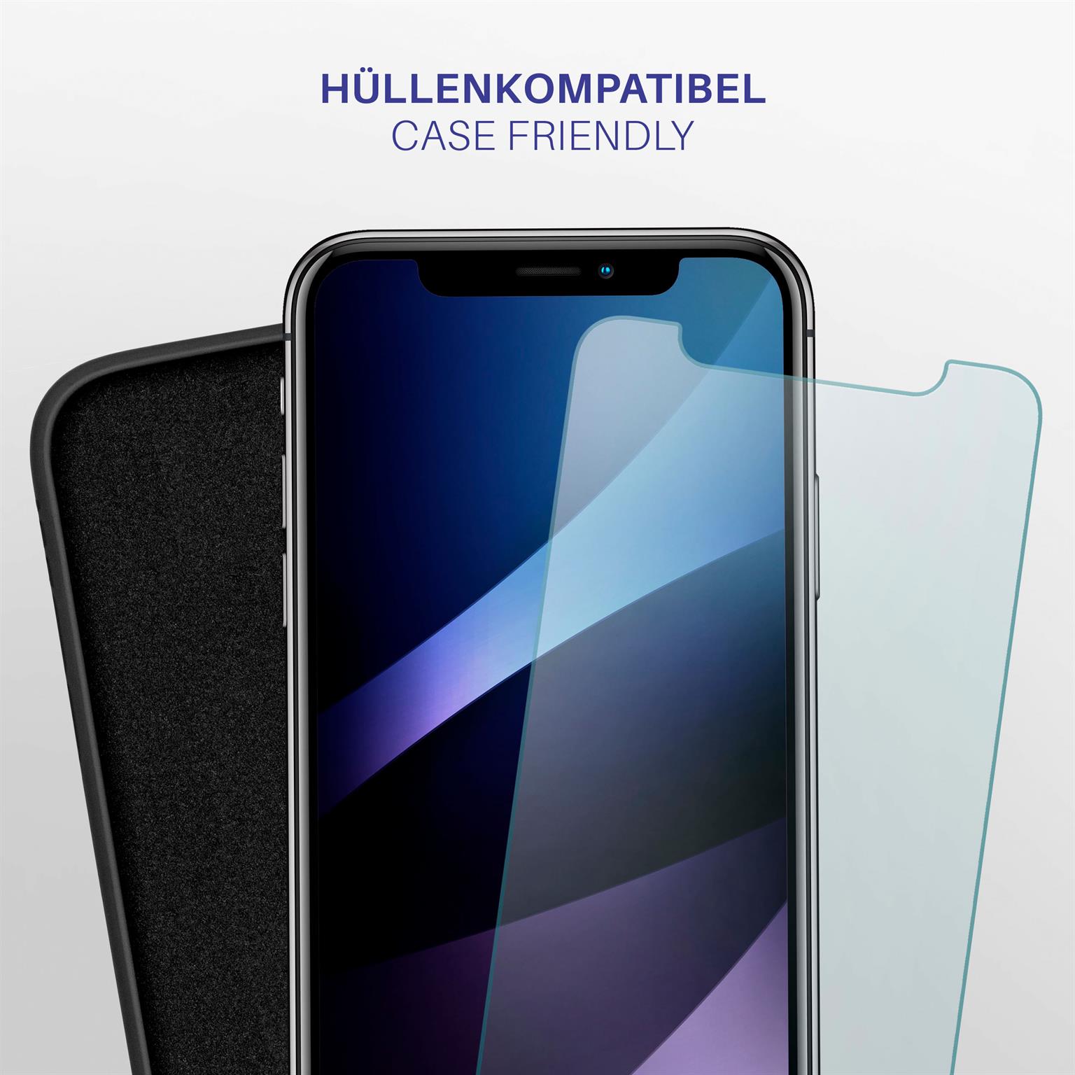 moex ShockProtect iPhone XS Max Panzerglas Matt – Weiteres Produktbild 6