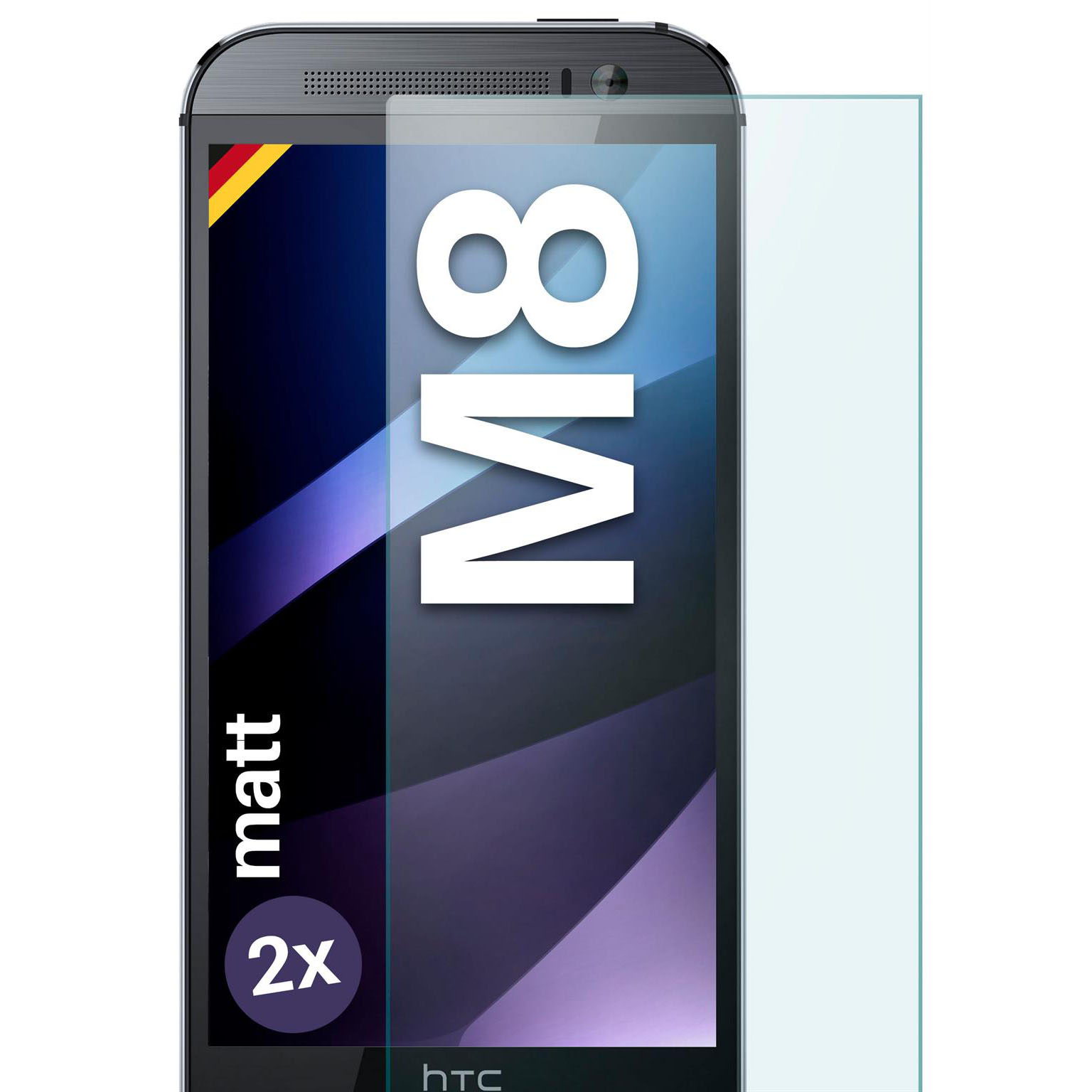 moex ShockProtect HTC One M8 Panzerglas Matt – Weiteres Produktbild 1 moex ShockProtect HTC One M8 Panzerglas Matt – Weiteres Produktbild 1