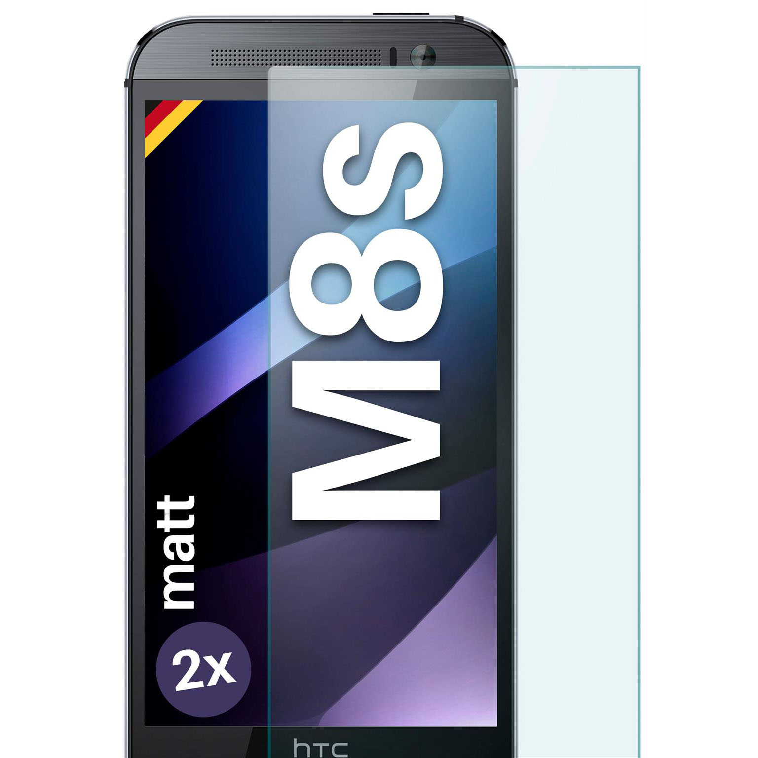 moex ShockProtect HTC One M8s Panzerglas Matt – Weiteres Produktbild 1 moex ShockProtect HTC One M8s Panzerglas Matt – Weiteres Produktbild 1