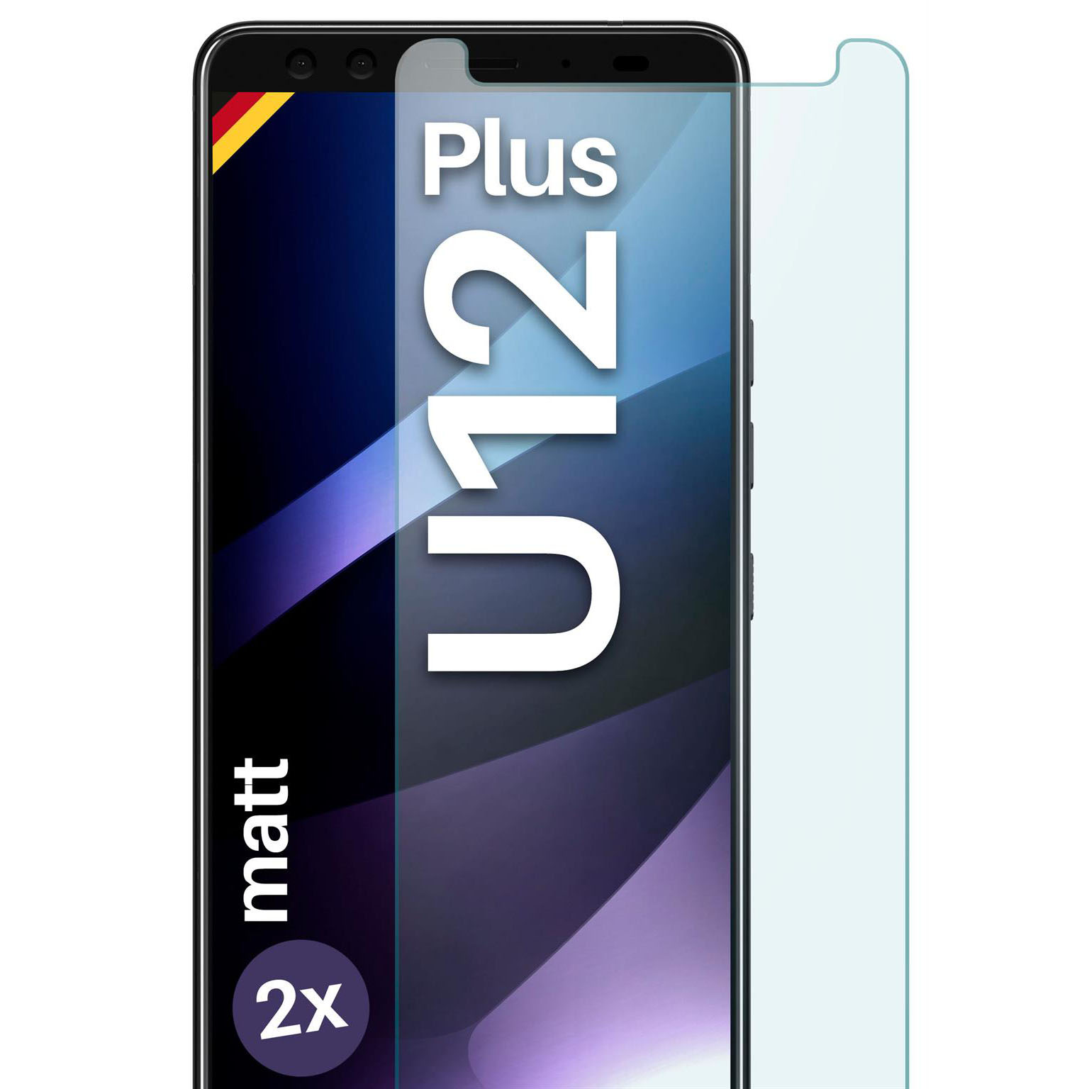 moex ShockProtect HTC U12 Plus Panzerglas Matt – undefined