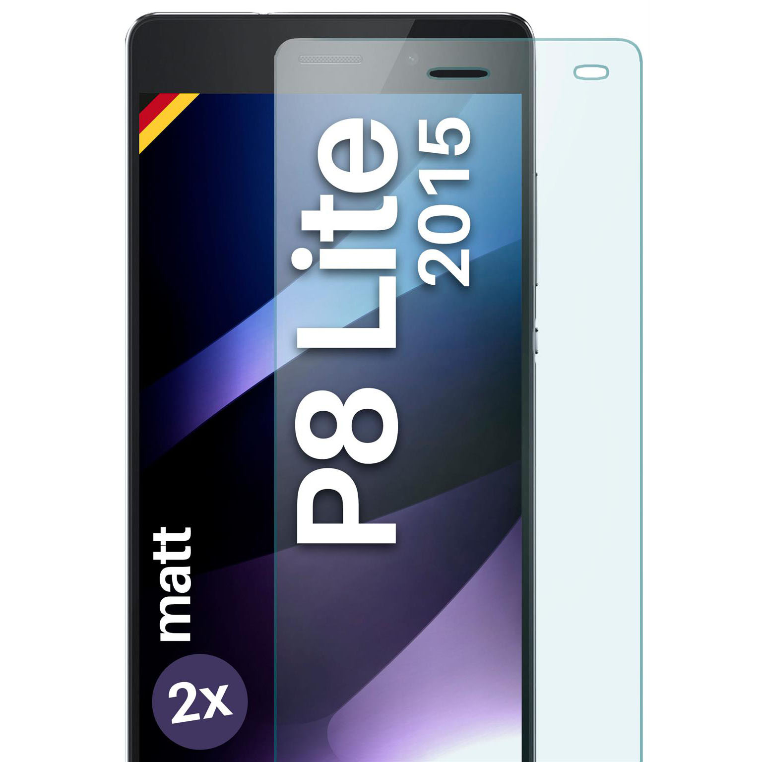 moex ShockProtect Huawei P8 Lite 2015 Panzerglas Matt – undefined