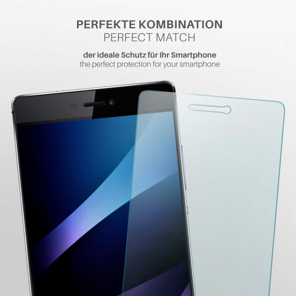 moex ShockProtect Huawei P8 Panzerglas Matt – Weiteres Produktbild 3