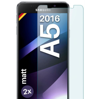 moex ShockProtect Samsung Galaxy A5 (2016) Panzerglas Matt – 2er Set