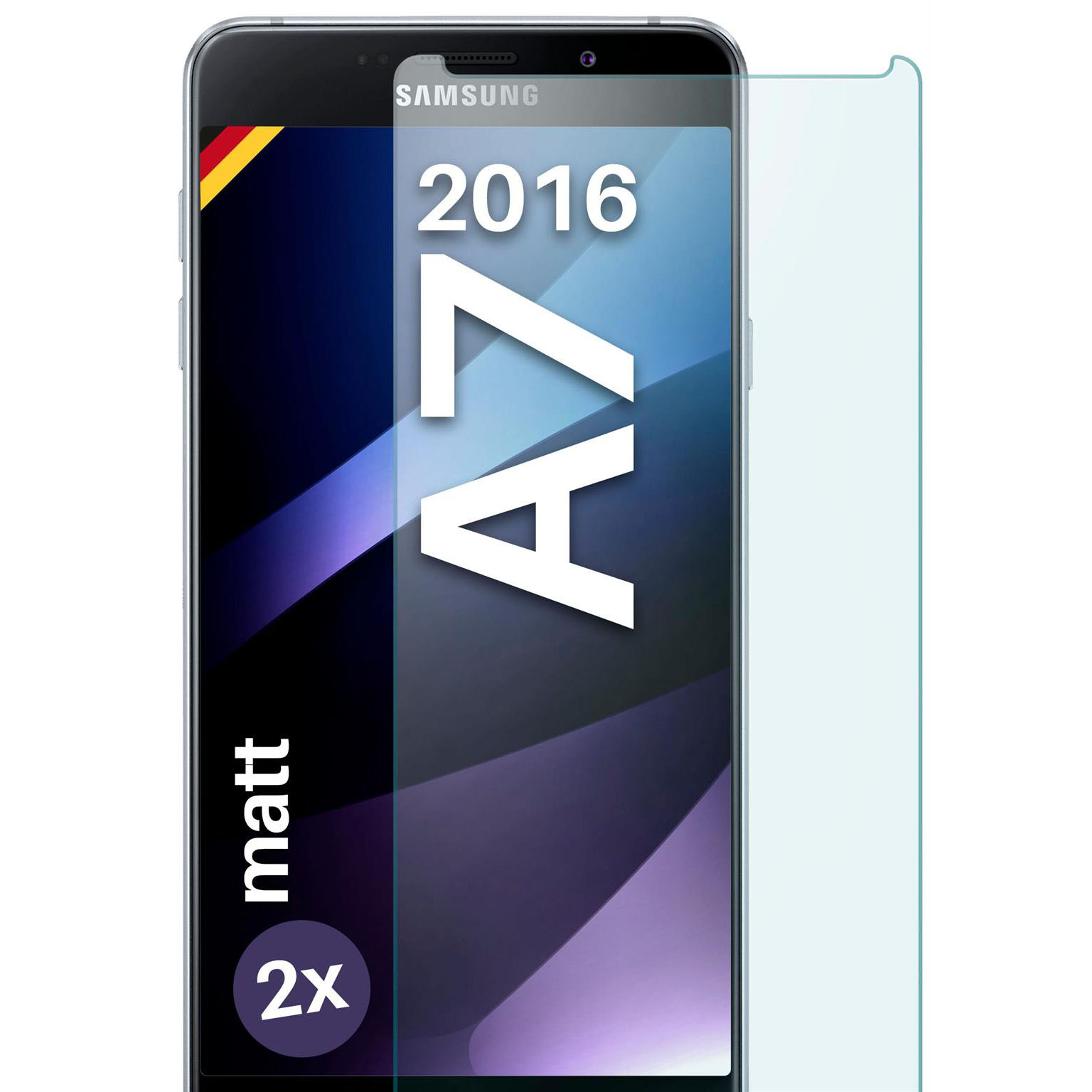 moex ShockProtect Samsung Galaxy A7 (2016) Panzerglas Matt – Weiteres Produktbild 1 moex ShockProtect Samsung Galaxy A7 (2016) Panzerglas Matt – Weiteres Produktbild 1