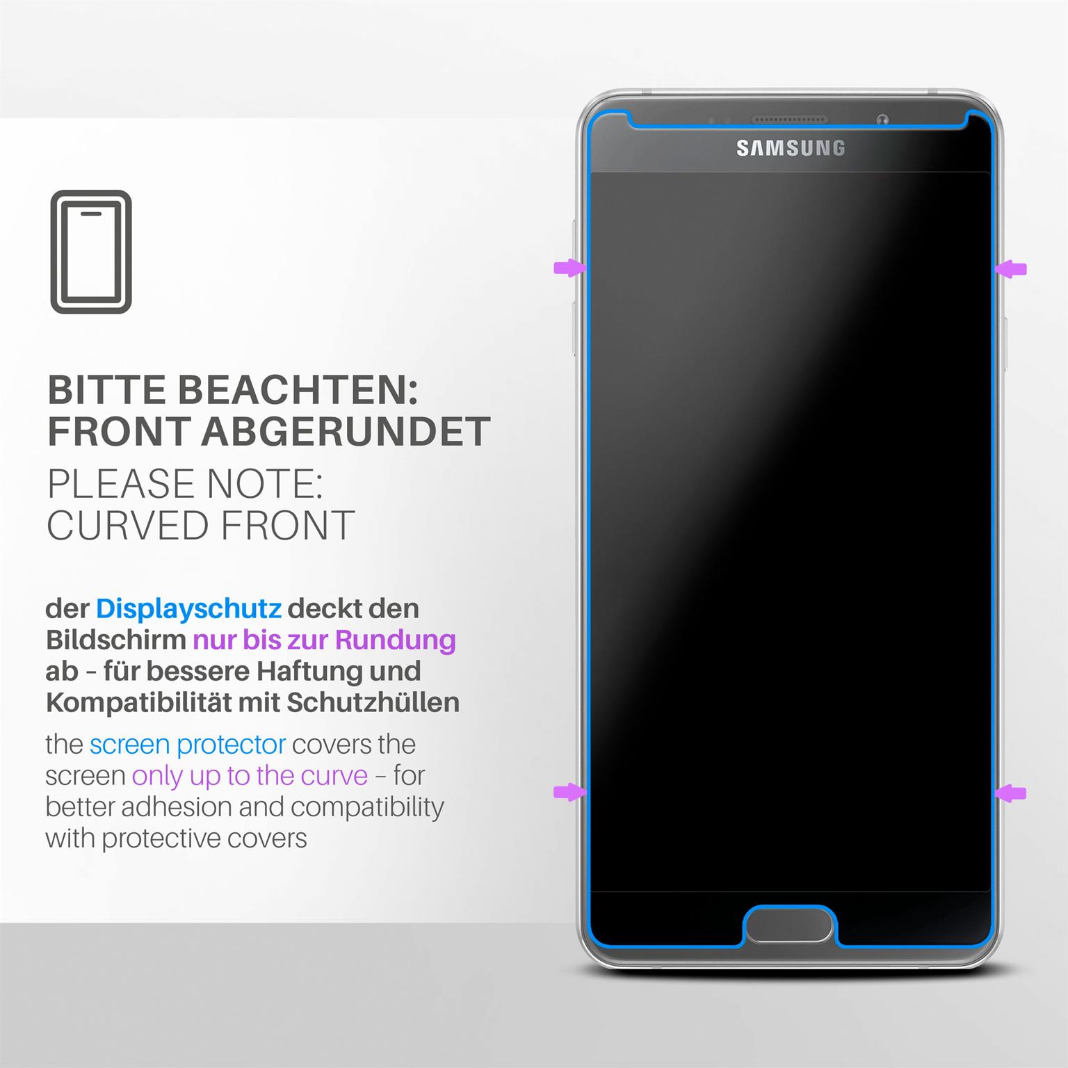 moex ShockProtect Samsung Galaxy A7 (2016) Panzerglas Matt – Weiteres Produktbild 3 moex ShockProtect Samsung Galaxy A7 (2016) Panzerglas Matt – Weiteres Produktbild 3