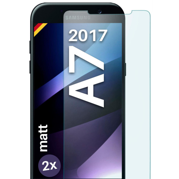 moex ShockProtect Samsung Galaxy A7 (2017) Panzerglas Matt – Weiteres Produktbild 1