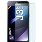 moex ShockProtect Samsung Galaxy J3 (2016) Panzerglas Matt – Weiteres Produktbild 1