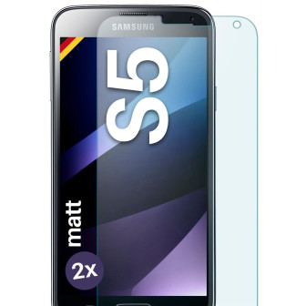 moex moex ShockProtect Samsung Galaxy S5 Panzerglas Matt – 2er Set