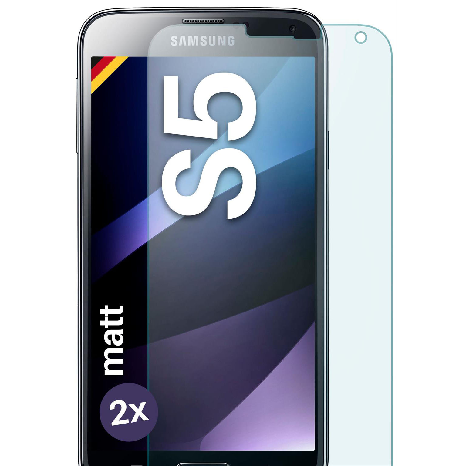 moex ShockProtect Samsung Galaxy S5 Panzerglas Matt – Weiteres Produktbild 1 moex ShockProtect Samsung Galaxy S5 Panzerglas Matt – Weiteres Produktbild 1
