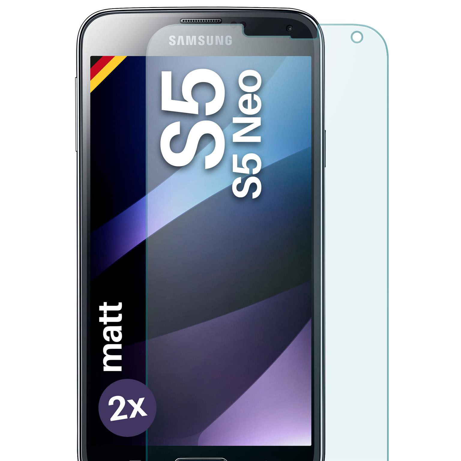 moex ShockProtect Samsung Galaxy S5 Neo Panzerglas Matt – Weiteres Produktbild 1 moex ShockProtect Samsung Galaxy S5 Neo Panzerglas Matt – Weiteres Produktbild 1