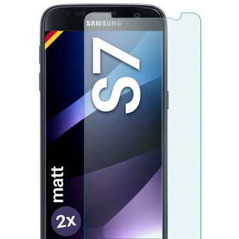 moex ShockProtect Samsung Galaxy S7 Panzerglas Matt – 2er Set