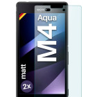 moex ShockProtect Sony Xperia M4 Aqua Panzerglas Matt – Weiteres Produktbild 1
