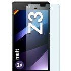 moex ShockProtect Sony Xperia Z3 Panzerglas Matt – Weiteres Produktbild 1