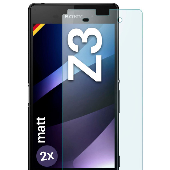 moex ShockProtect Sony Xperia Z3 Panzerglas Matt – Weiteres Produktbild 1