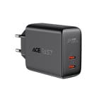 Acefast Ladegerät – 2x USB-C für Smartphones und andere Geräte, Schnelladegerät, 40 W Leistung – Weiteres Produktbild 1