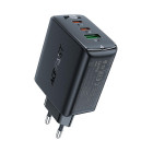 Acefast Ladegerät – 2x USB-C, 1x USB-A für Smartphones und andere Geräte, Schnelladegerät GaN2, 65 W Leistung – Weiteres Produktbild 1