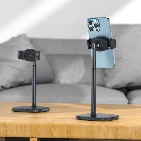 Acefast Verstellbarer Teleskop-Smartphoneständer E12 – Telefonhalterung Schreibtisch, Teleskop Handyhalterung – Weiteres Produktbild 6