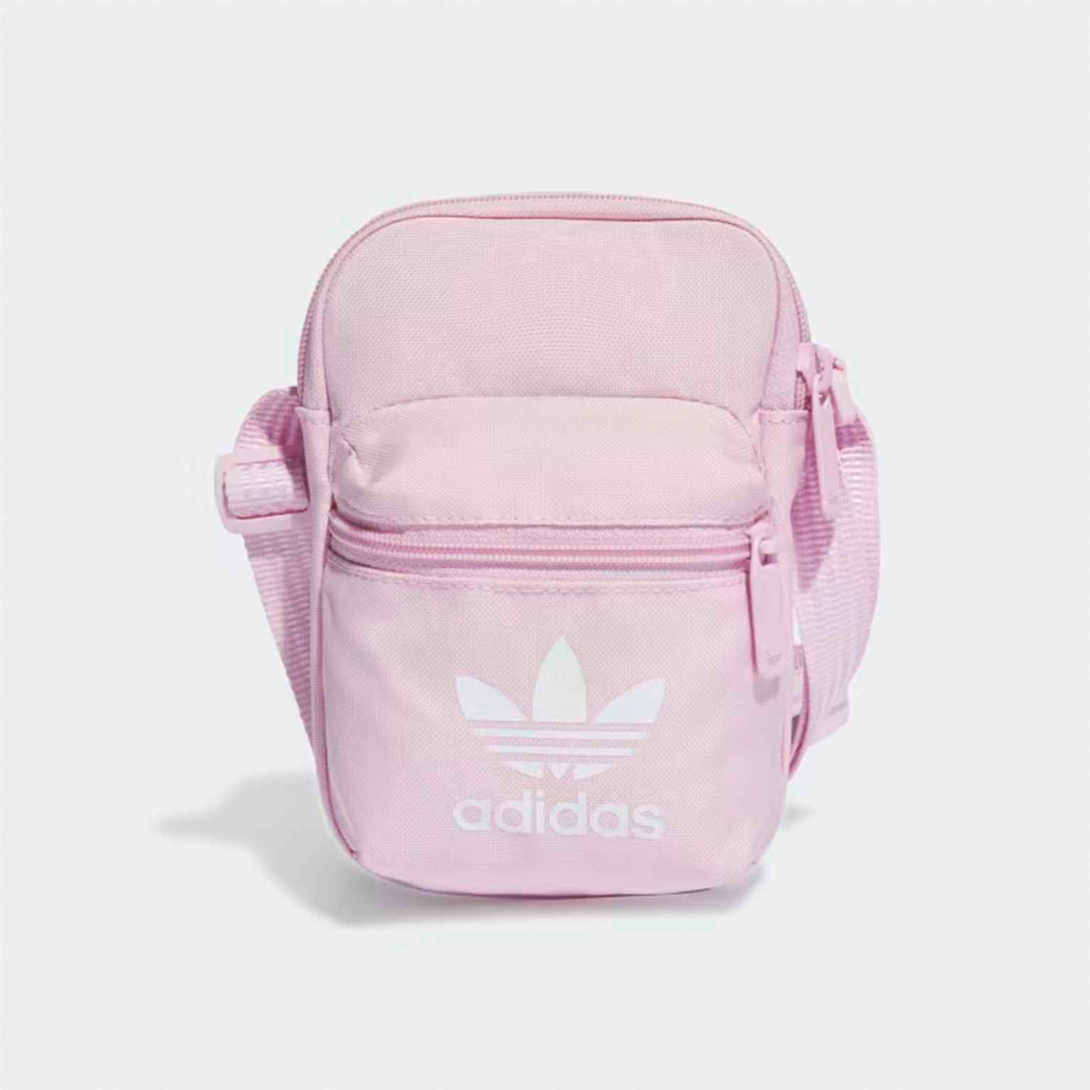 Adidas Originals AC Festival Umhängetasche – Recycelte Materialien, mit zwei Reißverschlusstaschen – Weiteres Produktbild 2 Adidas Originals AC Festival Umhängetasche – Recycelte Materialien, mit zwei Reißverschlusstaschen – Weiteres Produktbild 2