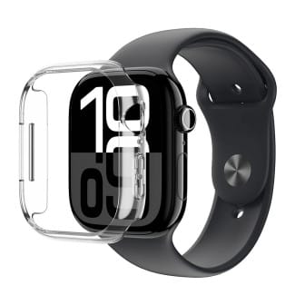 AmazingThing Minimal Case – Smartwatch-Hülle für Apple Watch 10/11 (42mm), mit Rundum-Schutz – Transparent AmazingThing Minimal Case – Smartwatch-Hülle für Apple Watch 10/11 (42mm), mit Rundum-Schutz – Transparent