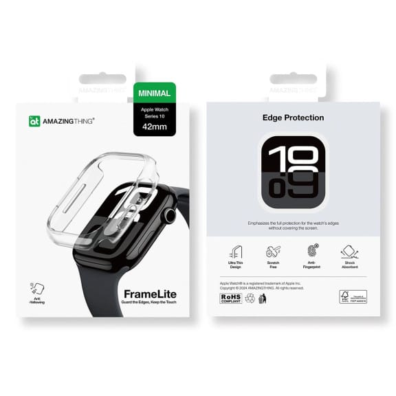 AmazingThing Minimal Case – Smartwatch-Hülle für Apple Watch 10/11 (42mm), mit Rundum-Schutz – Weiteres Produktbild 7 AmazingThing Minimal Case – Smartwatch-Hülle für Apple Watch 10/11 (42mm), mit Rundum-Schutz – Weiteres Produktbild 7