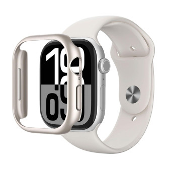AmazingThing Minimal Case – Smartwatch-Hülle für Apple Watch 10/11 (46mm), mit Rundum-Schutz – Silber