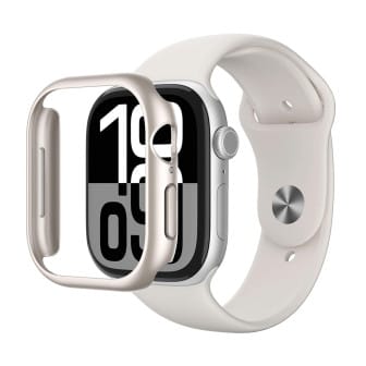 AmazingThing Minimal Case – Smartwatch-Hülle für Apple Watch 10/11 (46mm), mit Rundum-Schutz – Silber AmazingThing Minimal Case – Smartwatch-Hülle für Apple Watch 10/11 (46mm), mit Rundum-Schutz – Silber