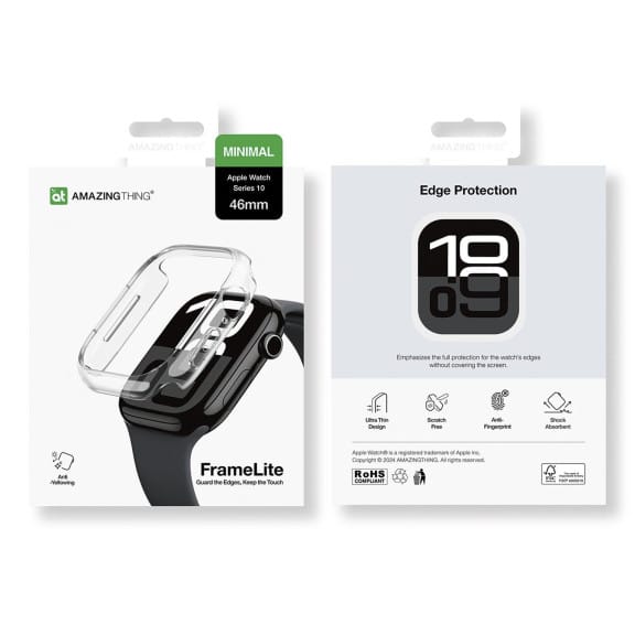 AmazingThing Minimal Case – Smartwatch-Hülle für Apple Watch 10/11 (46mm), mit Rundum-Schutz – Weiteres Produktbild 7 AmazingThing Minimal Case – Smartwatch-Hülle für Apple Watch 10/11 (46mm), mit Rundum-Schutz – Weiteres Produktbild 7