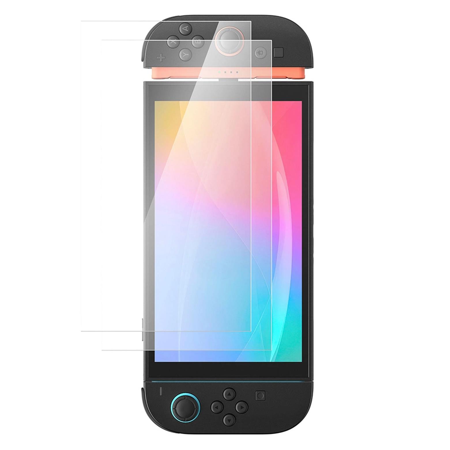AmazingThing Radix Full Glass – Switch 2 Gehärtetes Screen Protector-Glas, Anti-Fingerabdruck, ultraklar, 2 Stück – undefined