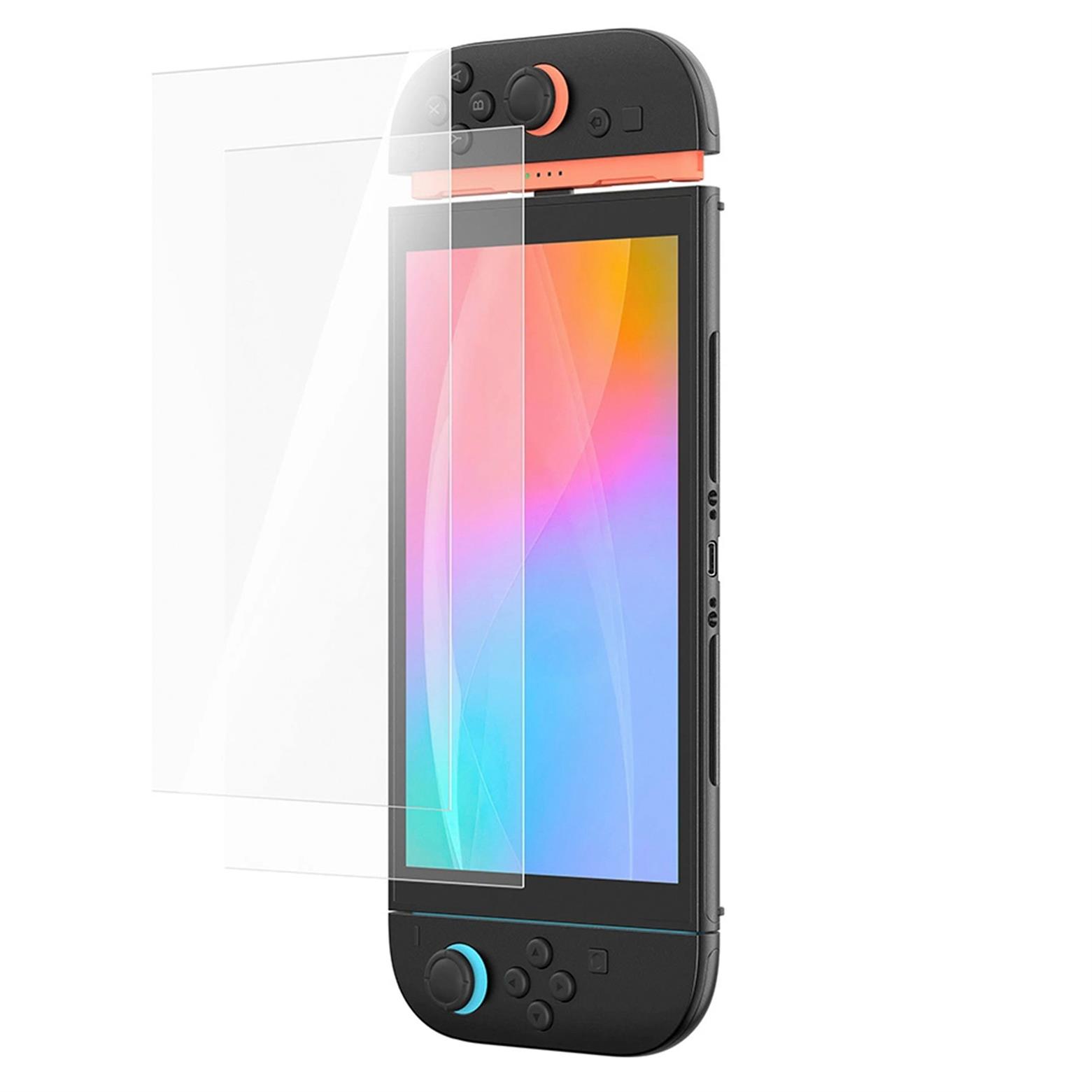 AmazingThing Radix Full Glass – Switch 2 Gehärtetes Screen Protector-Glas, Anti-Fingerabdruck, ultraklar, 2 Stück – Weiteres Produktbild 2