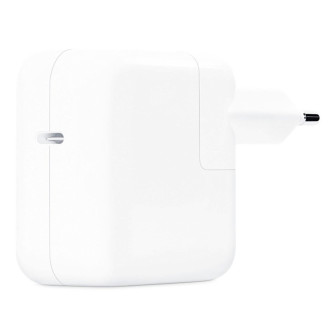 Apple Netzteil – USB-C Ladegerät für Smartphones und andere Geräte, kompatibel mit dem Reise-Adapter-Kit, 30W – Weiß
