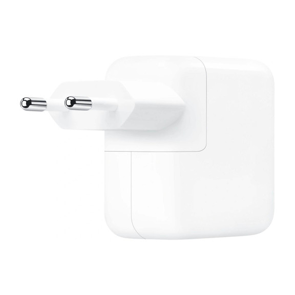 Apple Netzteil – 2x USB-C Ladegerät für Smartphones und andere Geräte, kompatibel mit dem Reise-Adapter-Kit, 35W – Weiteres Produktbild 2