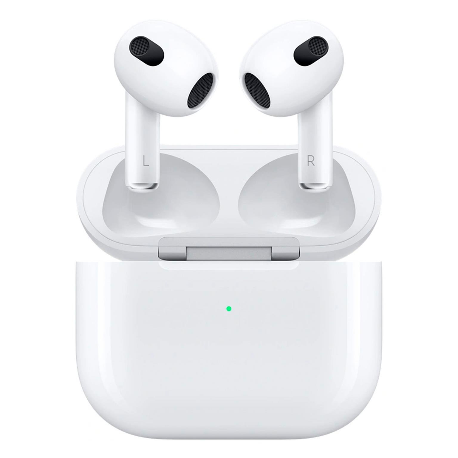 Apple True Wireless Kopfhörer – für Smartphones und andere Geräte – AirPods (3. Generation) mit Lightning Ladecase – Weiteres Produktbild 1 Apple True Wireless Kopfhörer – für Smartphones und andere Geräte – AirPods (3. Generation) mit Lightning Ladecase – Weiteres Produktbild 1