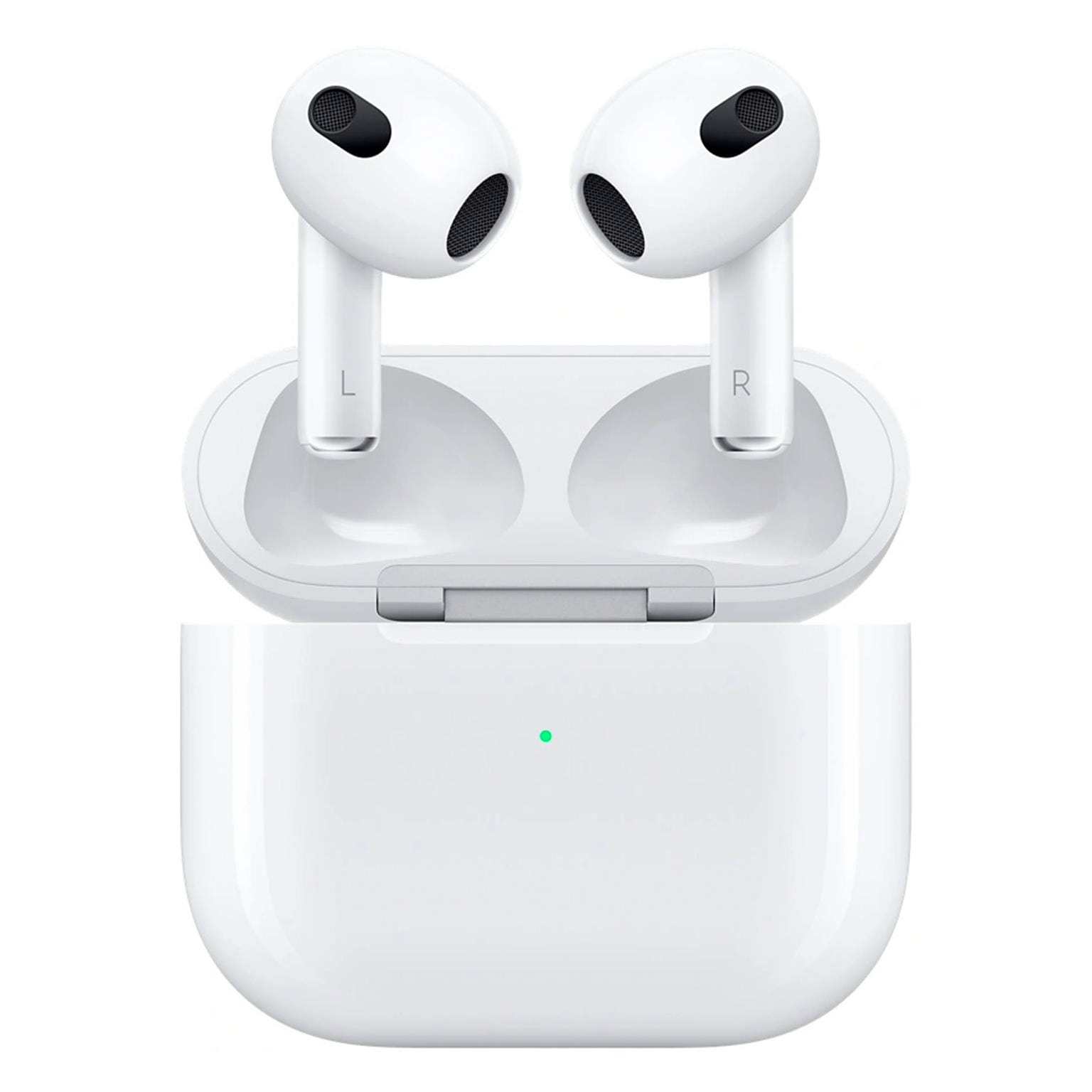 Apple True Wireless Kopfhörer – für Smartphones und andere Geräte – AirPods (3. Generation) mit Lightning Ladecase – Weiteres Produktbild 1 Apple True Wireless Kopfhörer – für Smartphones und andere Geräte – AirPods (3. Generation) mit Lightning Ladecase – Weiteres Produktbild 1