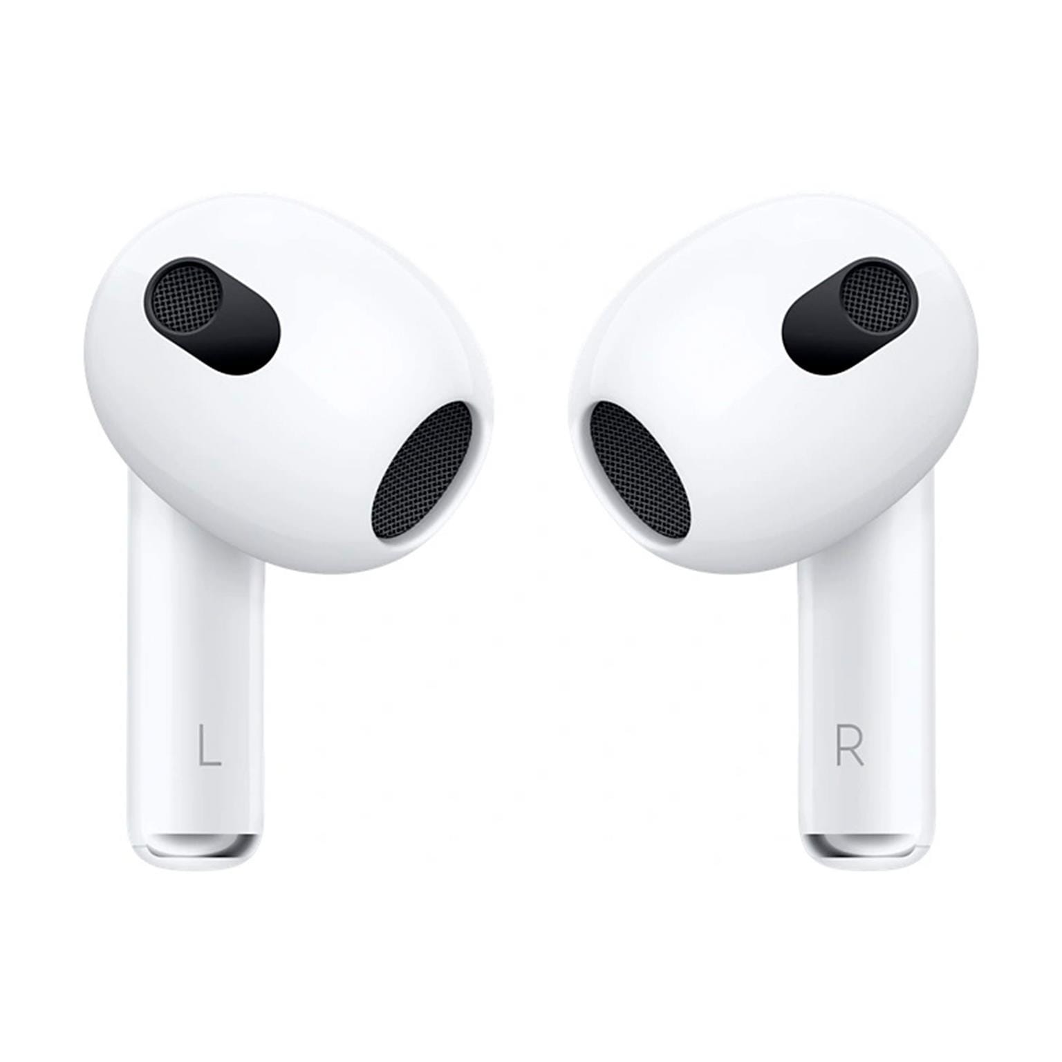 Apple True Wireless Kopfhörer – für Smartphones und andere Geräte – AirPods (3. Generation) mit Lightning Ladecase – Weiteres Produktbild 2 Apple True Wireless Kopfhörer – für Smartphones und andere Geräte – AirPods (3. Generation) mit Lightning Ladecase – Weiteres Produktbild 2