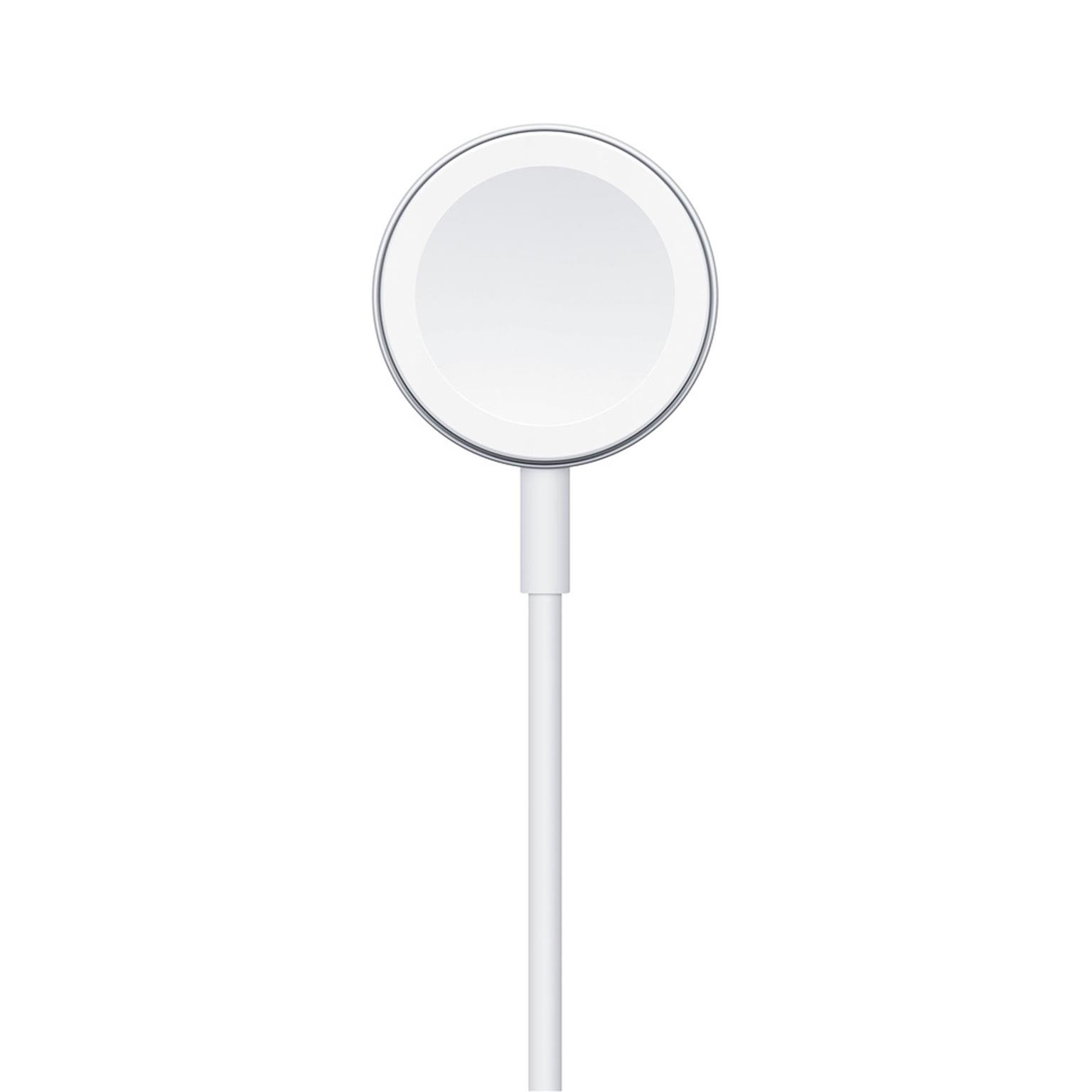 Apple magnetisches Ladekabel – kompatibel mit allen Apple Watch Serien, zum Anschluss an USB-A Ladegeräte, 0,3 m – Weiteres Produktbild 1