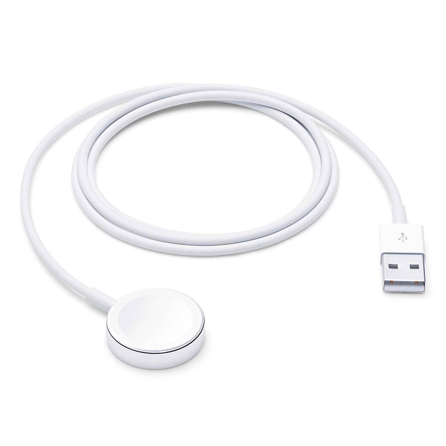 Apple magnetisches Ladekabel – kompatibel mit allen Apple Watch Serien, zum Anschluss an USB-A Ladegeräte, 1,0 m – undefined