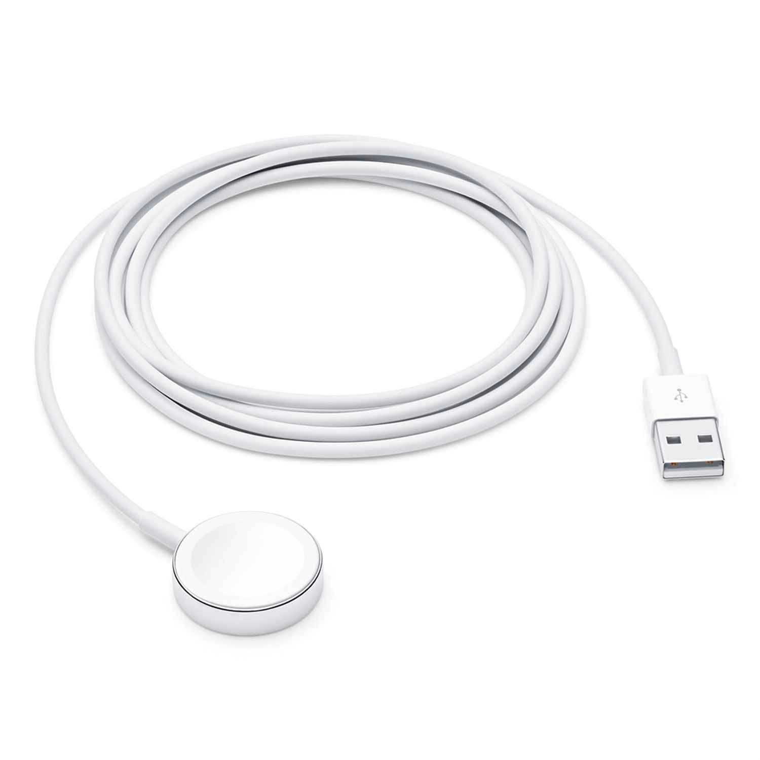 Apple magnetisches Ladekabel – kompatibel mit allen Apple Watch Serien, zum Anschluss an USB-A Ladegeräte, 2,0 m – undefined