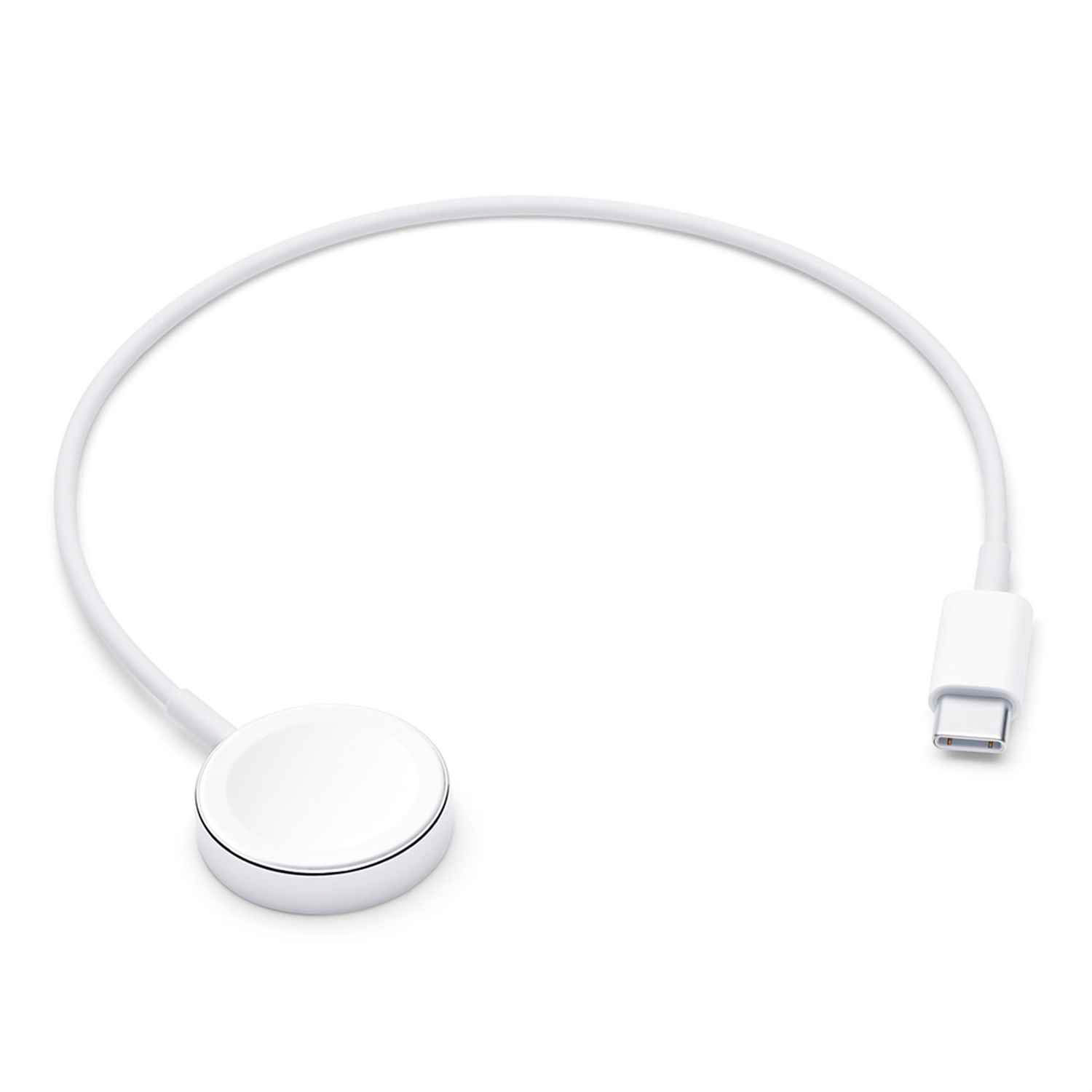 Apple magnetisches Ladekabel – kompatibel mit allen Apple Watch Serien, zum Anschluss an USB-C Ladegeräte, 0,3 m – undefined