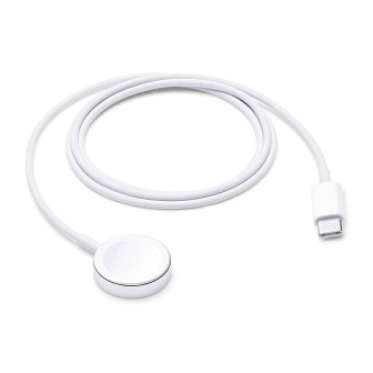 Apple magnetisches Ladekabel – kompatibel mit allen Apple Watch Serien, zum Anschluss an USB-C Ladegeräte, 1,0 m – Weiß Apple magnetisches Ladekabel – kompatibel mit allen Apple Watch Serien, zum Anschluss an USB-C Ladegeräte, 1,0 m – Weiß