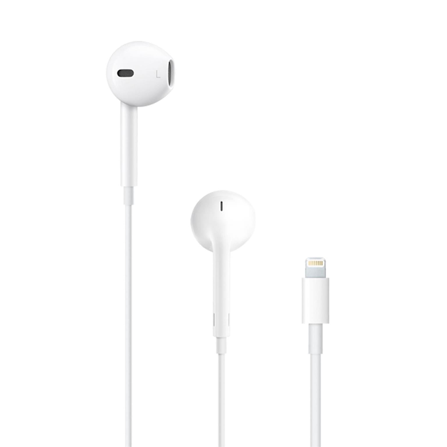 Apple In-Ear-Kopfhörer – Lightning Anschluss, mit Mikrofon, für iPhone 5 - 14 und iPad Modelle, Ear Pod Serie – Weiteres Produktbild 1 Apple In-Ear-Kopfhörer – Lightning Anschluss, mit Mikrofon, für iPhone 5 - 14 und iPad Modelle, Ear Pod Serie – Weiteres Produktbild 1