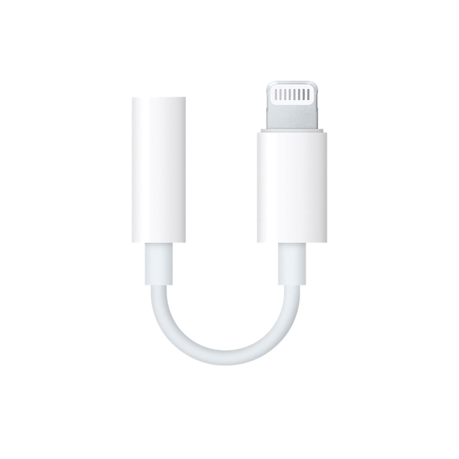 Apple 3,5 mm Klinke Adapter – Lightning für iPhone 5 - 14 und iPad Modelle, Lightning zu Kopfhöreranschluss – Weiteres Produktbild 1