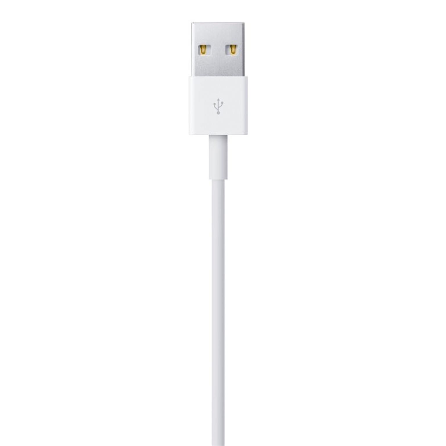 Apple Ladekabel – USB-A auf Lightning für iPhone 5 - 14 und iPad Modelle, Schnelle Datenübertragung, Länge 0,5 m – Weiteres Produktbild 2 Apple Ladekabel – USB-A auf Lightning für iPhone 5 - 14 und iPad Modelle, Schnelle Datenübertragung, Länge 0,5 m – Weiteres Produktbild 2