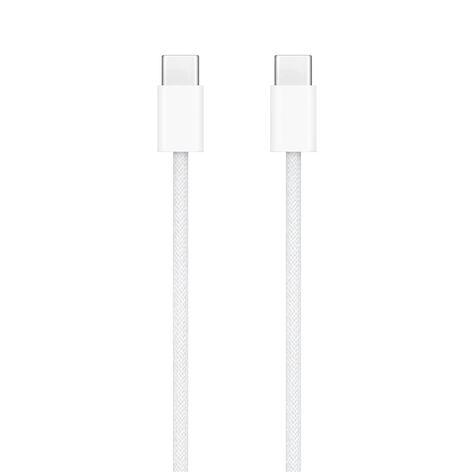 Apple Ladekabel – USB-C auf USB-C für Smartphones und andere Geräte, Schnelle Datenübertragung, Länge 1,0 m – Weiteres Produktbild 2 Apple Ladekabel – USB-C auf USB-C für Smartphones und andere Geräte, Schnelle Datenübertragung, Länge 1,0 m – Weiteres Produktbild 2