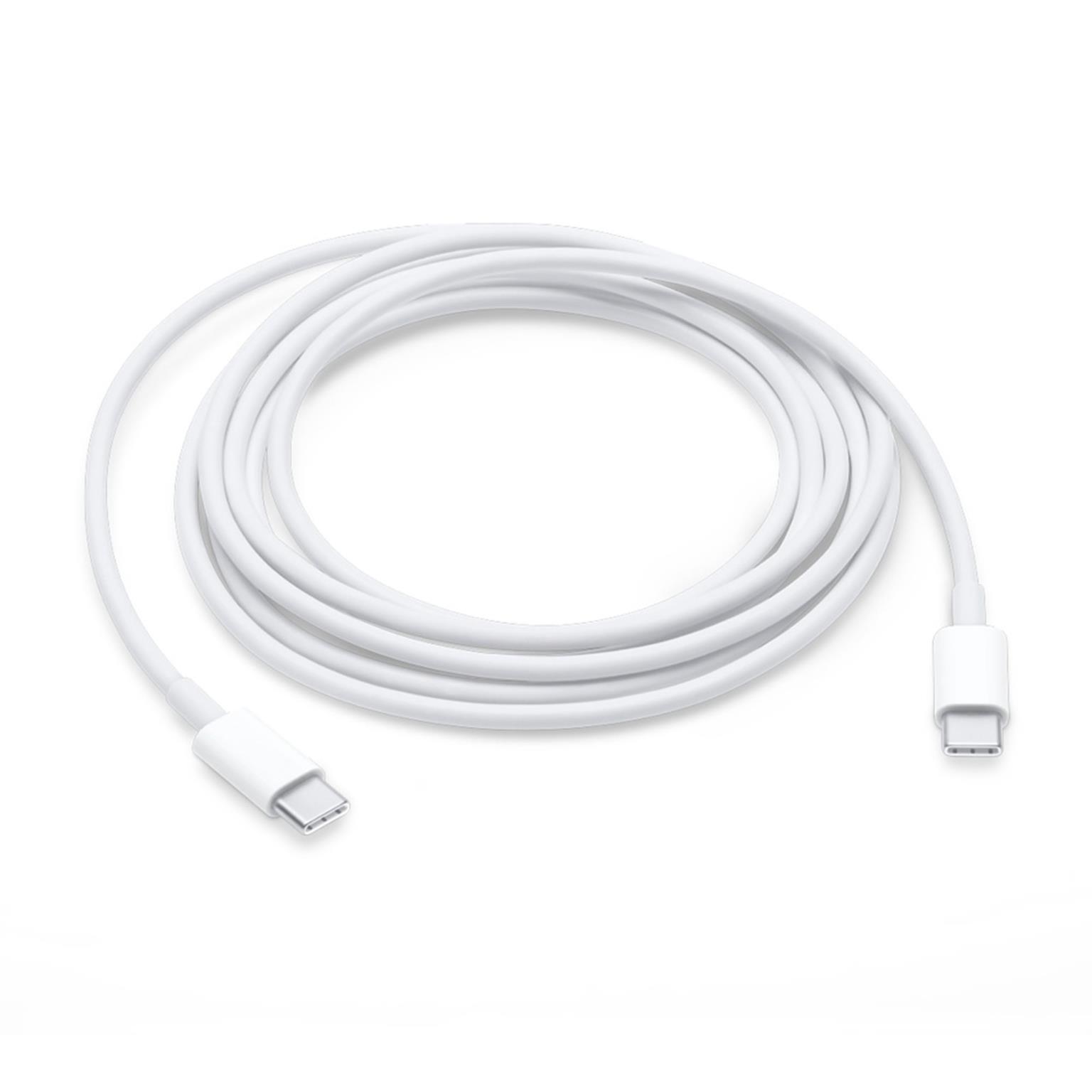 Apple Ladekabel – USB-C auf USB-C für Smartphones und andere Geräte, Schnelle Datenübertragung 100W, Länge 2,0 m – undefined
