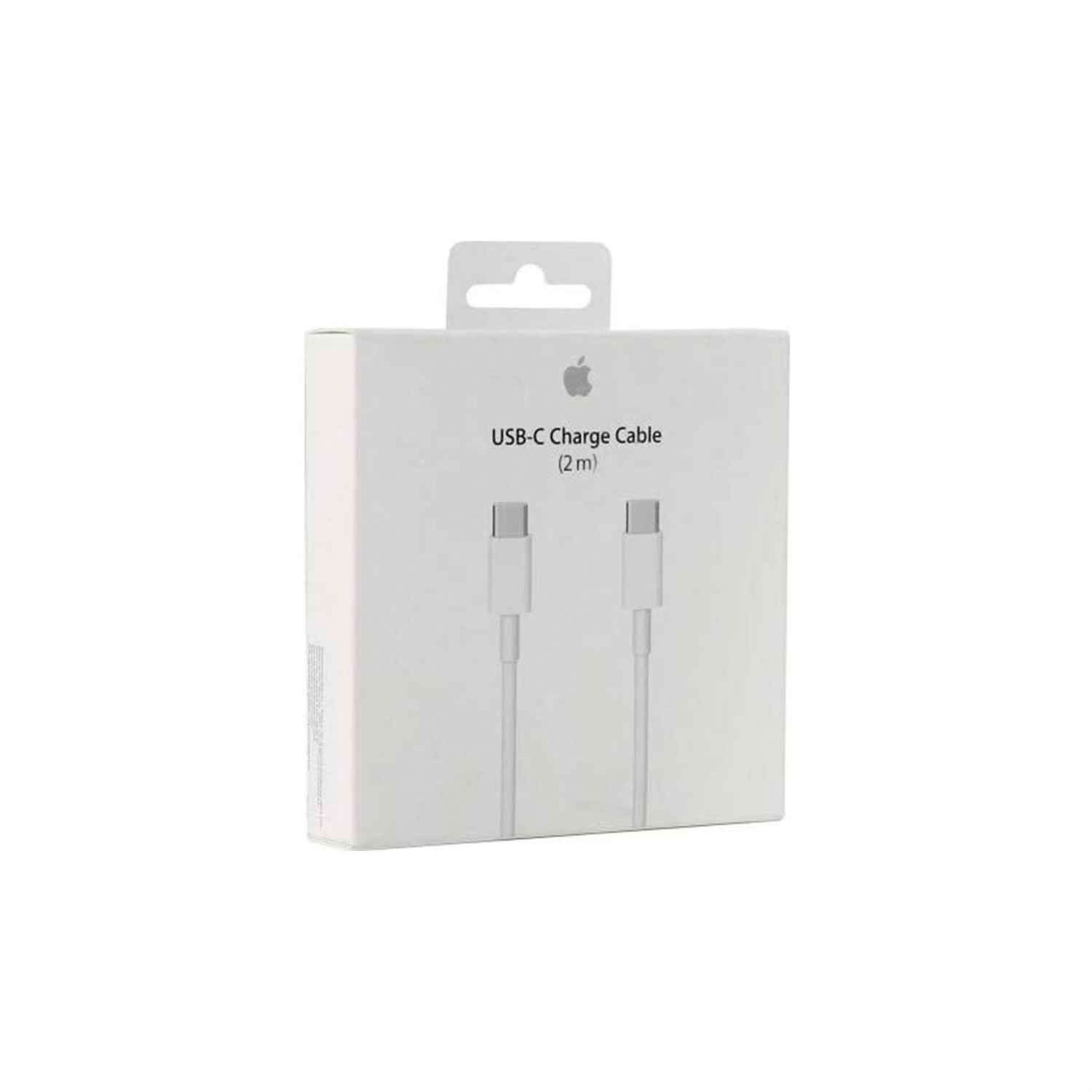 Apple Ladekabel – USB-C auf USB-C für Smartphones und andere Geräte, Schnelle Datenübertragung 100W, Länge 2,0 m – Weiteres Produktbild 2